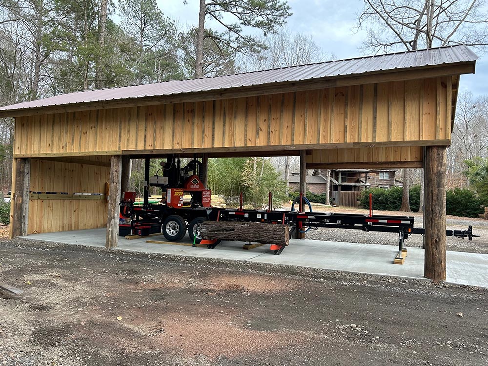 Yellow pine lumber