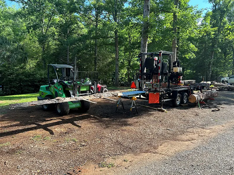 Portable Sawmill Roller Conveyor