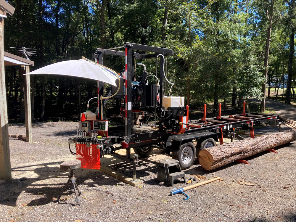 Air drying lumber